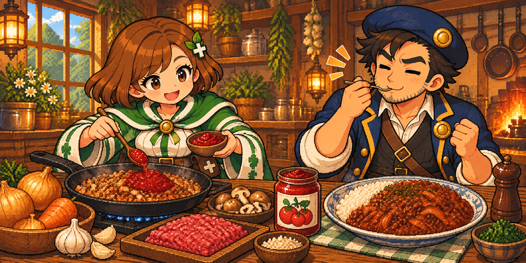 トマトペーストの食材紹介イラスト