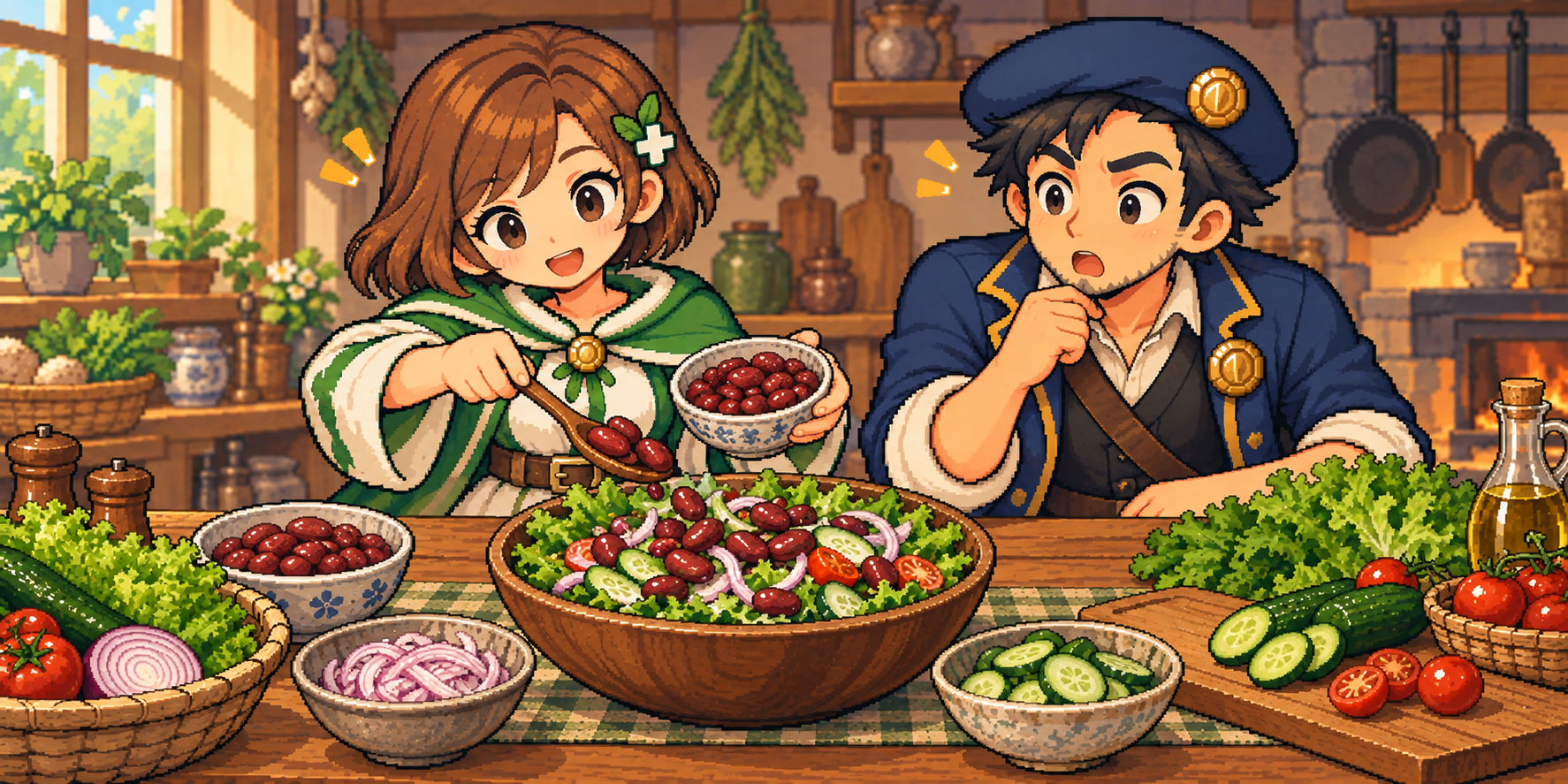 乾燥金時豆の食材紹介イラスト