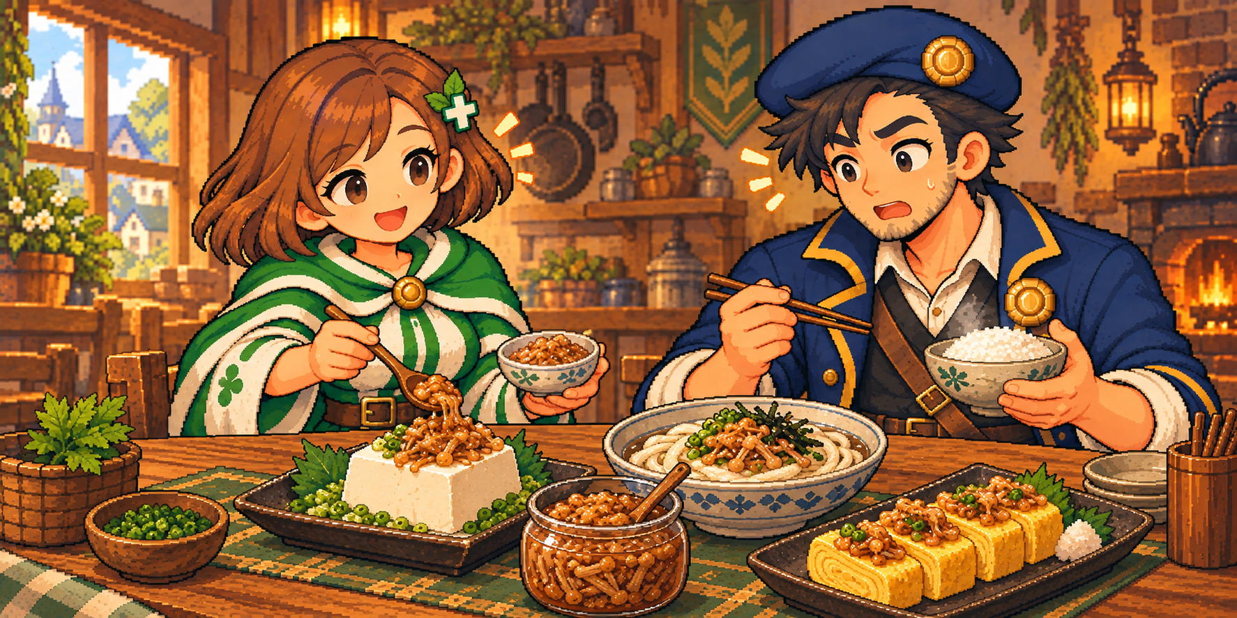 なめ茸の食材紹介イラスト
